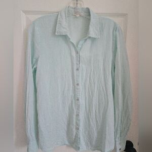 Eileen Fisher Light Blue Top